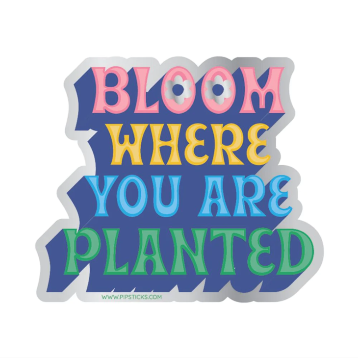 Bloom Where You Are Planted Vinyl